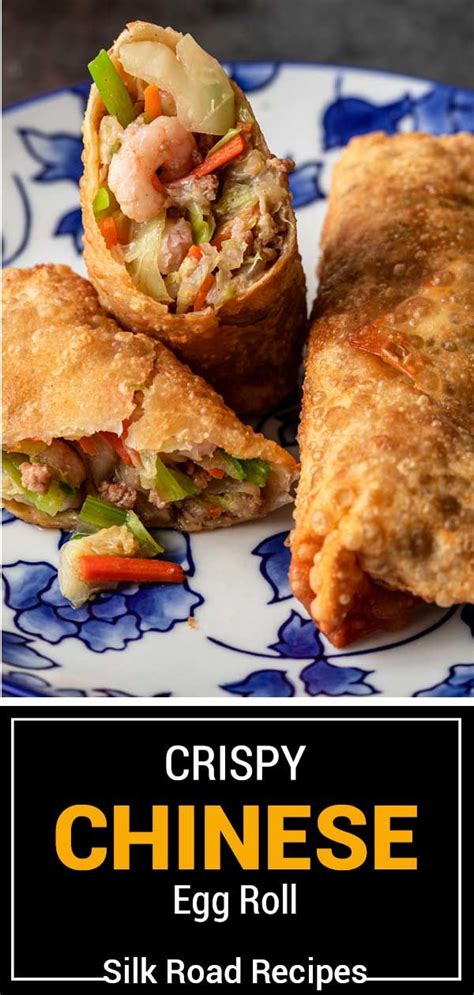 This Crispy Chinese Egg Roll Recipe Is Flavorful And Fun To Make Featuring Veggies Pork Bay