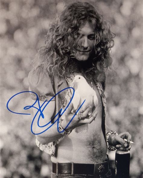 Robert Plant Signed Autographed X Photo W A Coa Ebay