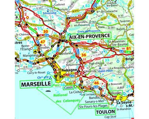 Carte routière France Sud Est » Voyage - Carte - Plan