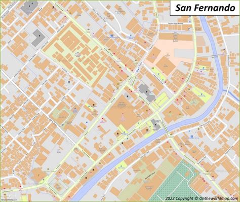 San Fernando Map Philippines Detailed Maps Of San Fernando 128702 | Hot ...