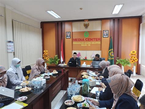 Monitoring Dan Evaluasi Rapat Koordinasi PA Salatiga Pengadilan Agama