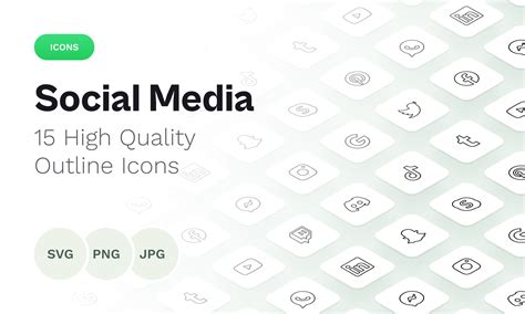 Icons Pack • Social Media | Figma