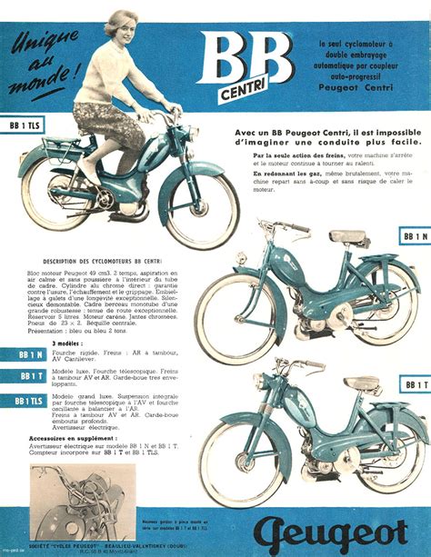 Cyclomoteurs Peugeot