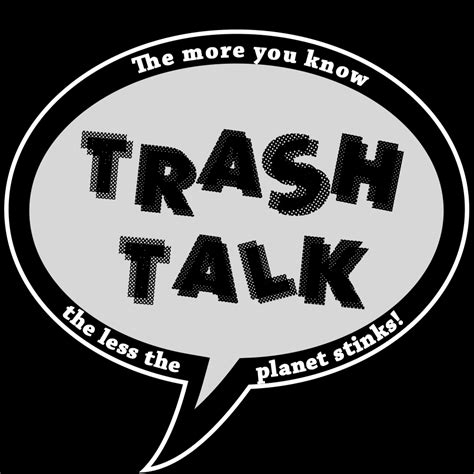 Trash Talk Logo Sticker Trash Talk Project