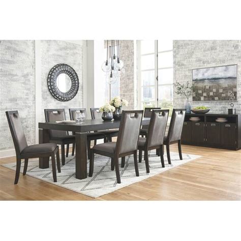 Lark Manor Hausman 8 Piece Extendable Dining Set And Reviews Wayfair