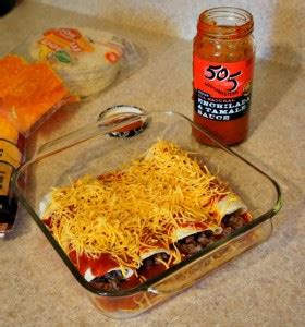 Easy Beef Enchiladas Recipe with 505 Southwestern Chile Sauce - The ...