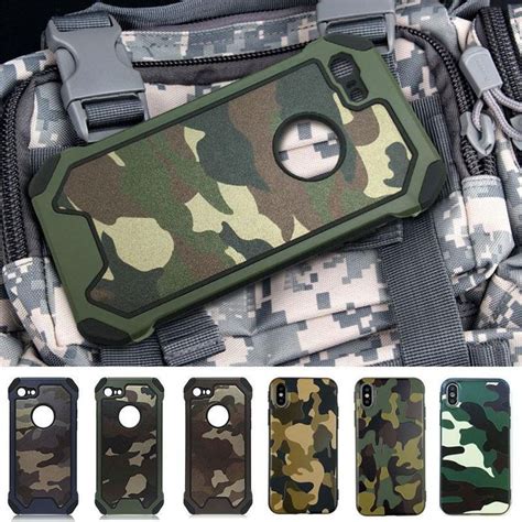 Army Camo Pattern Protective Phone Cases For Iphone Army Camo Phone