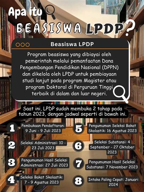 Tips Trick Dapat Beasiswa LPDP แกลเลอรทโพสตโดย sarah Lemon8