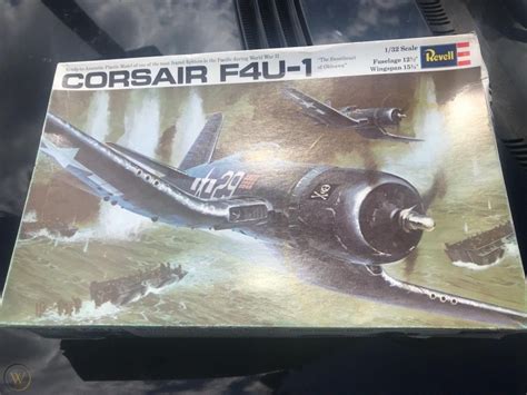 Vintage Revell Vought F U Corsair Model