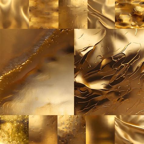 Gold Glossy Texture | BloomCatB - Graphic Design Assets