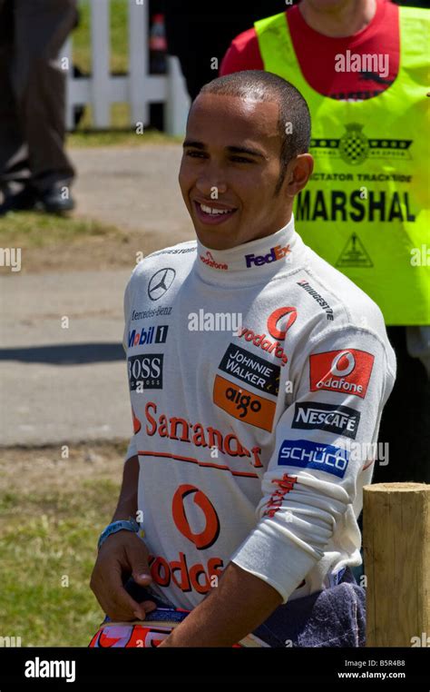 Lewis Hamilton, F1 2008 World Champion, at Goodwood Festival of Speed ...