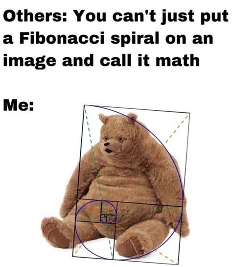 Others You Cant Just Put A Fibonacci Spiral On An Image And Call It