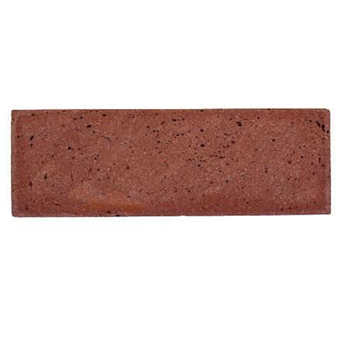 Revestimento Tijolinho Brick de Concreto Rosso Soft M² MadeiraMadeira