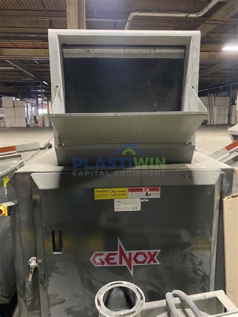 Used Hp Genox V Single Shaft Shredder With Gc Granulator