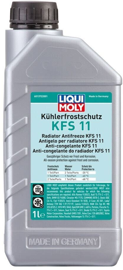 LIQUI MOLY Kühlerfrostschutz KFS 11 ab 5 68 Januar 2025 Preise