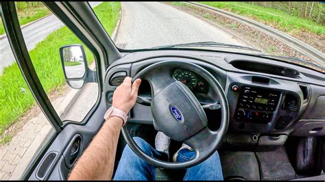 2006 Ford Transit V 20 Td 80 Hp 0 100 Pov Test Drive 1688 Joe Black Youtube