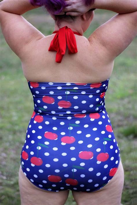 Freya Adult Retro One-piece Swimsuit PDF Pattern Adult Sizes XXS-3X