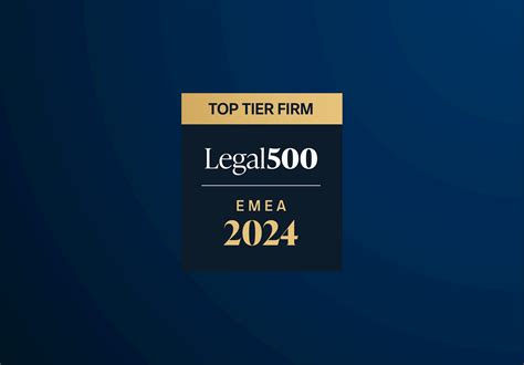 Mazanti Andersen Is Recognised As A Top Tier Firm In The 2024 Edition