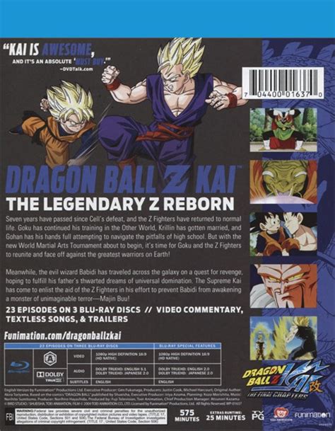 Dragon Ball Z Kai The Final Chapters Part One Blu Ray 2017 DVD Empire