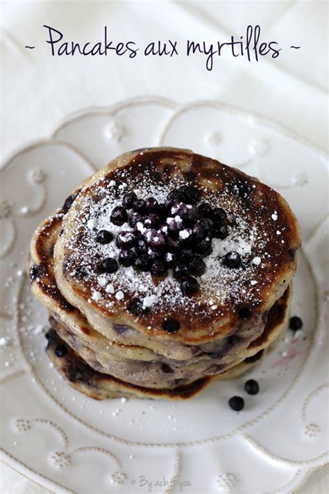 Pancakes Aux Myrtilles Recette Fluffy