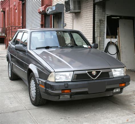 1989 ALFA ROMEO MILANO VERDE GRAY 5 SPEED 3 LITER 4 DOOR COUPE for sale ...