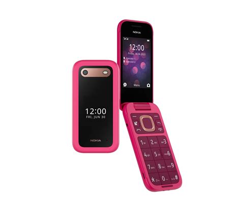 Nokia 2660 Flip 4G 128MB - Pink (1GF012HPC1A04)**, 2.8", 48MB/128MB, 0 ...