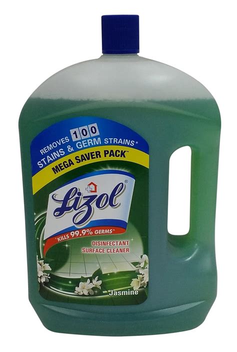 Lizol Disinfectant Surface Cleaner Jasmine 2L Bottle Amazon In