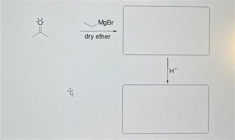 Solved dry ether Mg dry ether Mg dry ether MgBr 1. | Chegg.com