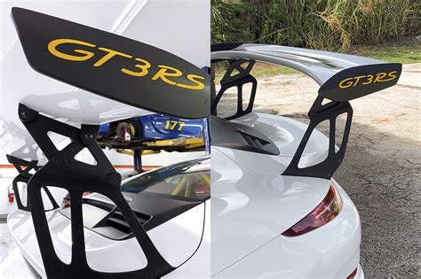 Autoquest Motorsports Porsche 991 GT3 RS Wing Risers Soul Performance