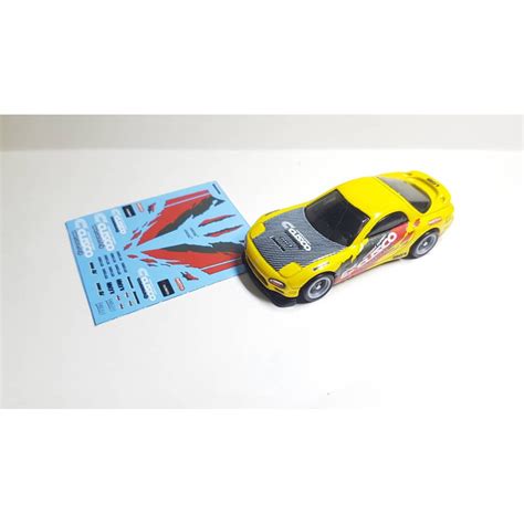 White Toner Water Slide Decal For Hot Wheels Tomica Toy Car Shopee Philippines