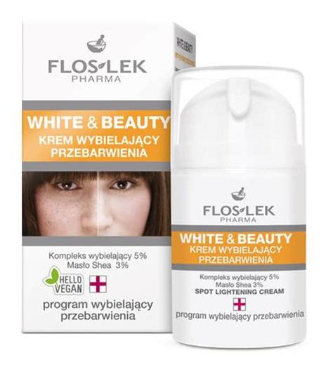 FLOS LEK WHITE BEAUTY Krem punktowy wybielający 20 ml