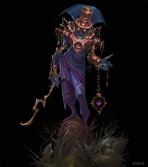 Time Wizard by João Bragato | Character design, Fantasy pictures ...