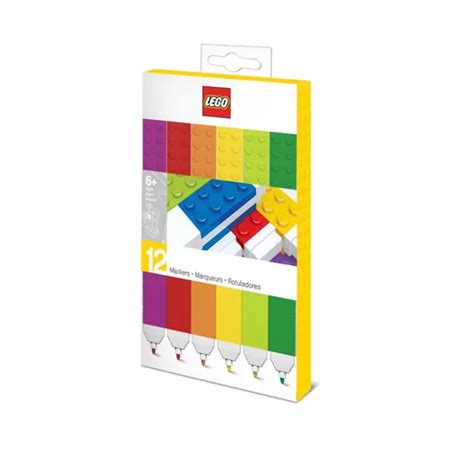 Флумастери LEGO - 12 броя | Молив.BG