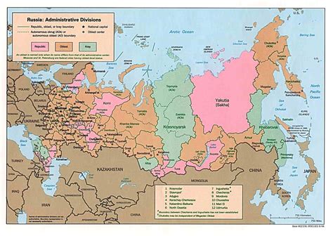 Rússia Mapas Geográficos Da Rússia Enciclopédia Global™