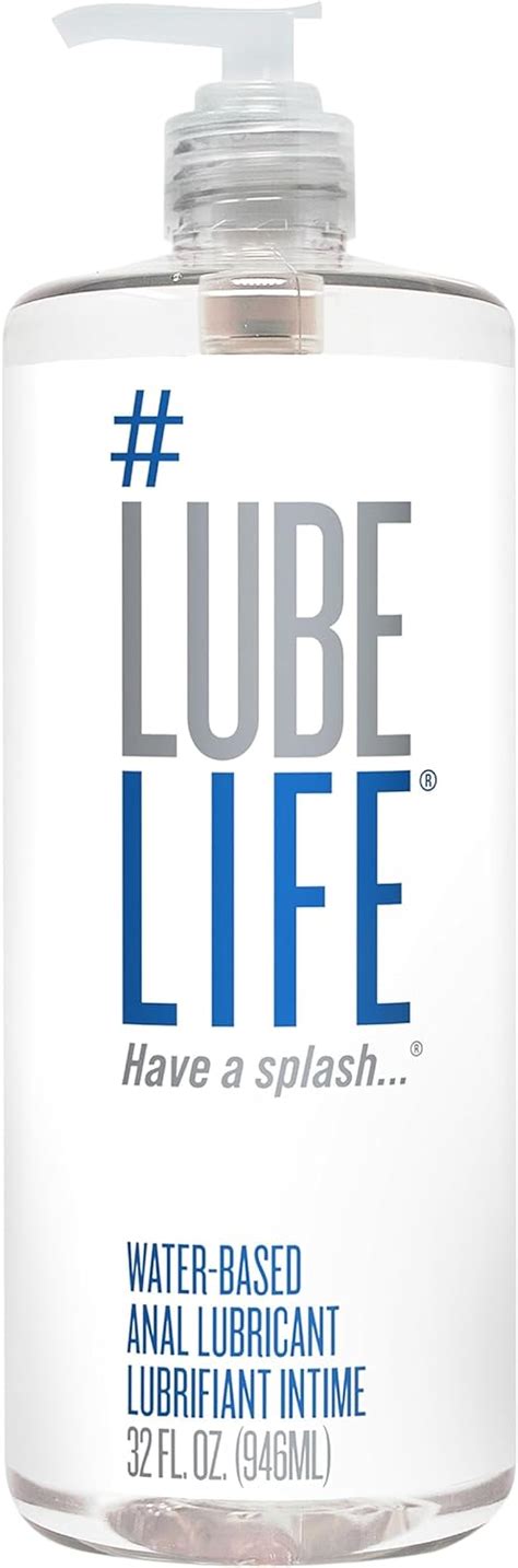 Lube Life Water Based Anal Lubricant Personal Backdoor Lube For Men