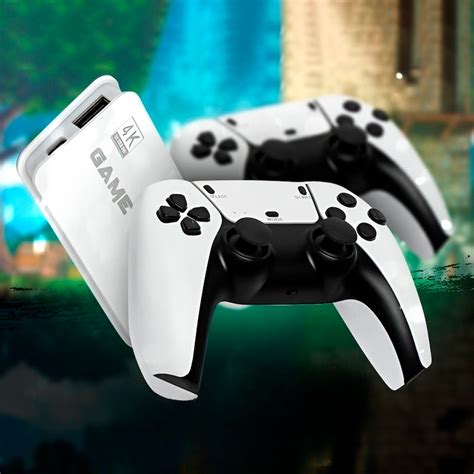 Игровая консоль M15 Plus 64Gb 30000+ игр Pro 4K Game Stick + 2 ...