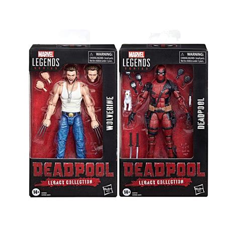 Marvel Legends Deadpool Movie 3 Legacy Collection Figura De Acci N Exclusiva Deadpool Y Lobezno