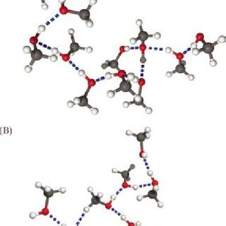 Methanol dipole moment. The total dipole moment is represented with a ...