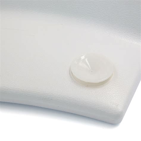 White Soft Luxurious Foam Padded Spa Bath Pillow Hot Tub Cushion W