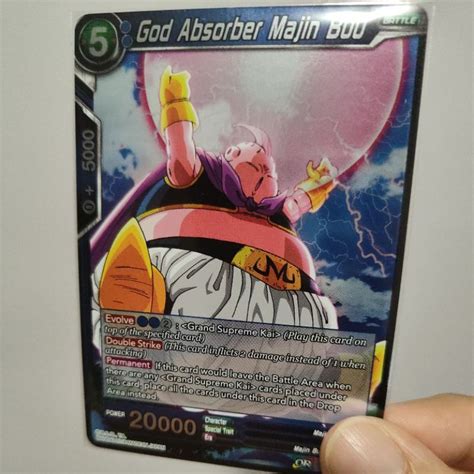 Dragon Ball Super CCG TCG I BT3 051 C God Absorber Majin Buu Foil