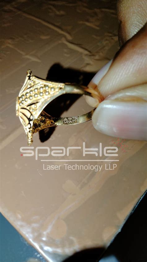 Ozone CCD Laser Marking Machine Sparkle Laser