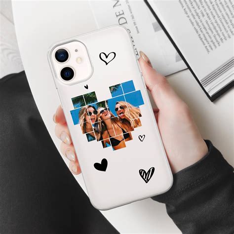 Custom Photo Collage Phone Case Personalise Picture Fits For Etsy