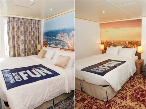 How the cheapest interior and balcony cabins on Carnival's new cruise ship compare — and why the ...