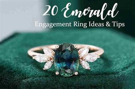 20 Green Emerald Engagement Rings 2024 💍