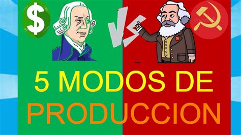 Los Modos de Producción CAPITALISMO O SOCIALISMO TE LO RESUMO YouTube