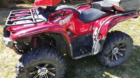 2012 Yamaha Grizzly 700 Lift Kit