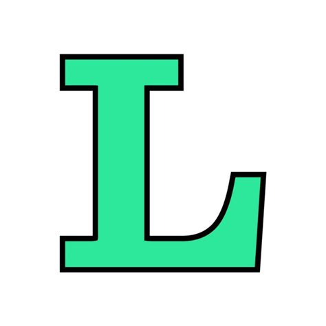 Buchstabe - Letter L