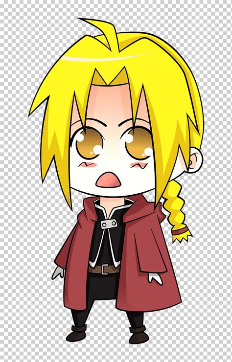 Edward Elric Mangaka Anime Fullmetal Alquimista Manga Manga Chibi