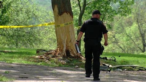 Car Slammed Into Tree And Caught Fire In Silverton