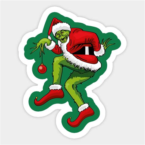 Grinch By Janes Grinch Grinch Stickers Christmas Stickers Printable